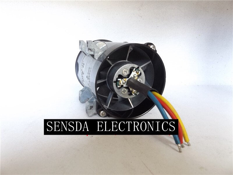12V 16.5A 10CM Super Violent Metal Fan Car Modified high-power Electric Turbocharger (thick line)
