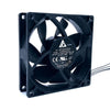 10pcs Pwm 92mm Fan   Delta QUR0912VH 9CM 92mm 92*92*25mm 12V 0.60A 4 Lines Server Fan