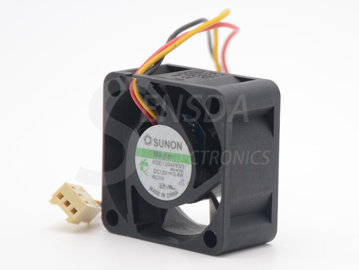 2pcs  Sunon KDE1204PKV3 4020 40X40X20 DC 12V 0.40W Server Inverter Cooling Fan 2pcs/lot