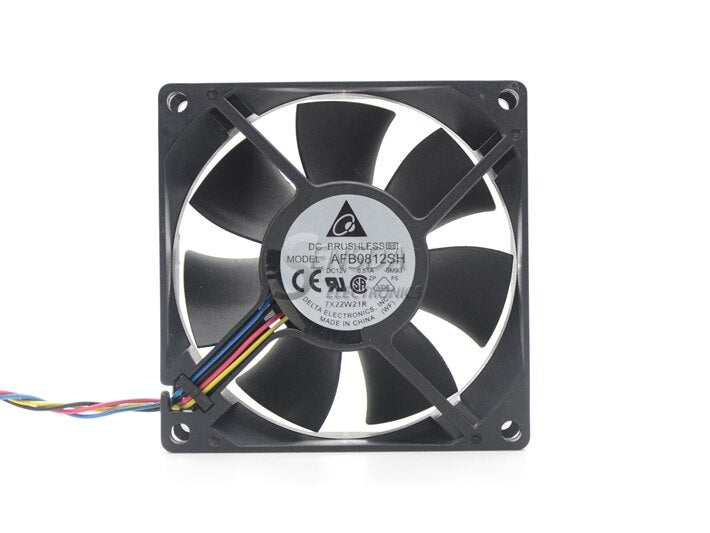 10pcs  And  Authentic AFB0812SH 8025 8 0.51A 8CM Winds Of Single Ball Bearing Fan 80*80*25mm