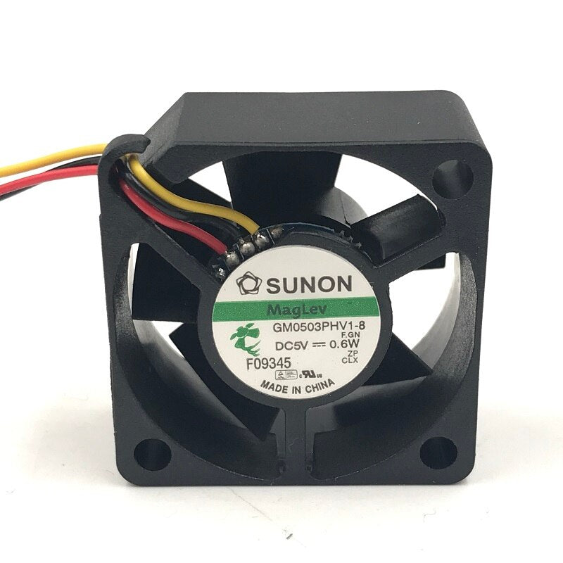 10pcs/lot    Sunon GM0503PHV1-8 3015 30*30*15mm DC 5V 0.6W Silent Maglev Motor Axial Cooling Fan
