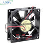 Waterproof  ADDA AQ0824LB-A70GL 8025 80mm DC Brushless 24V 0.09A Ball Bearing Inverter Cooling Fans