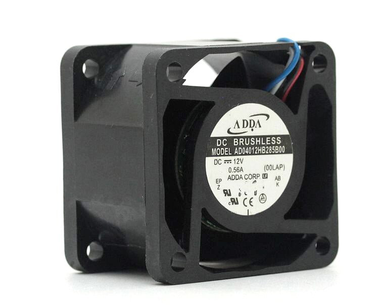 2pcs  ADDA AD04012HB285B00 Fan 12V 0.56A Server Cooling Fan 4028 4 Cm 40*40*28mm