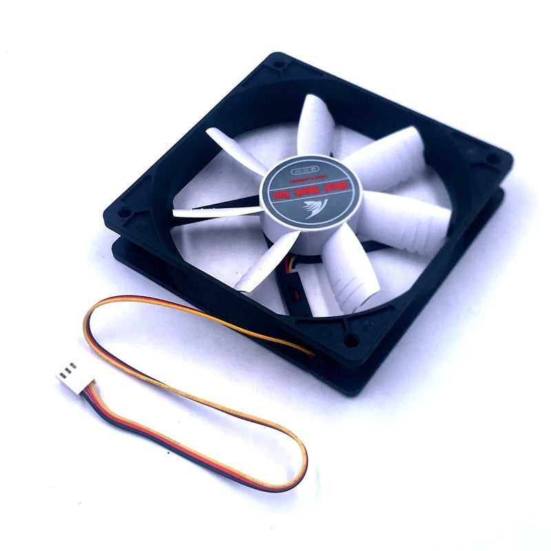 120mm fan computer case cooling fan EC12025M12SA 12025 sleeve 12V 0.28A 1200RPM 58.6CFM 18.6DBA