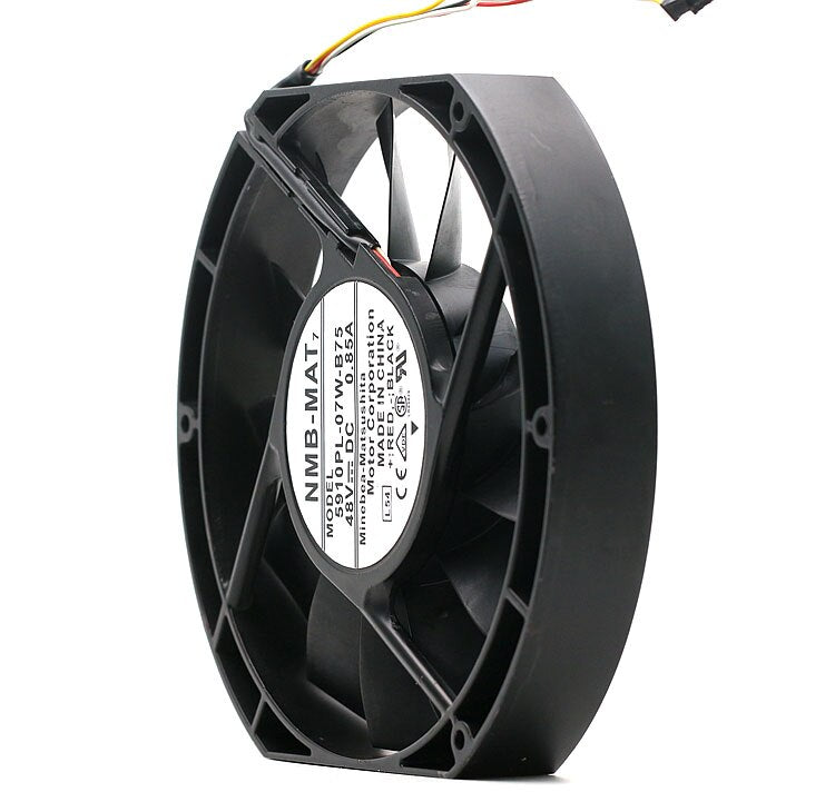 NMB  17025 17cm Fan 48V 0.85A 5910PL-07W-B75 Low Noiec Fan 170*150*25mm