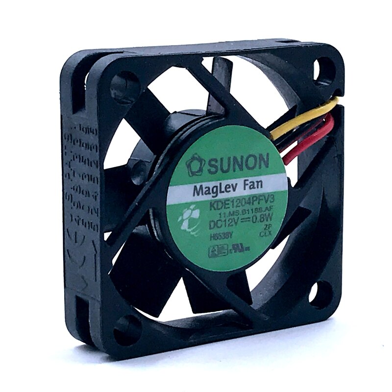 10pcs Maglev Fan   Sunon KDE1204PFV3 40mm 4CM 4010 DC 12V 0.8W 3-Pin 11.MS.B1188.AF 3500RPM Cooling Fan