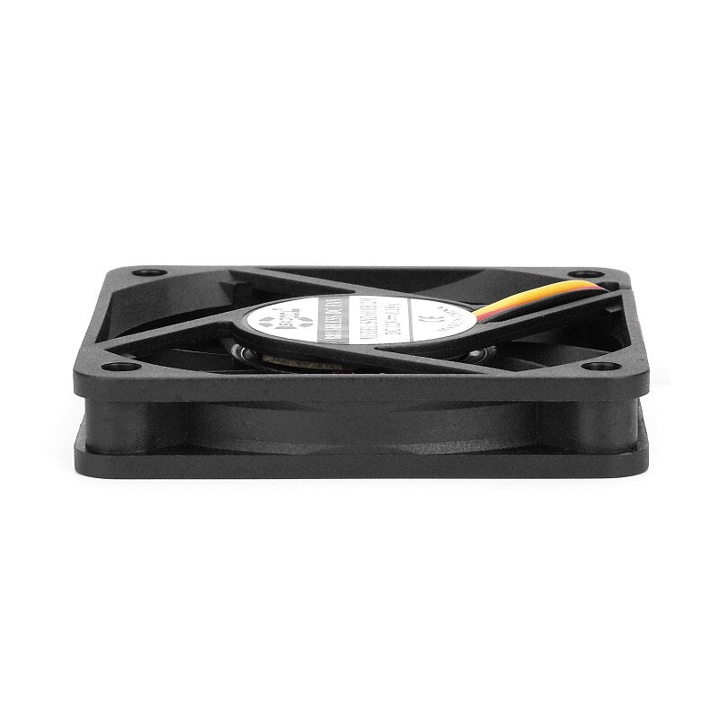 SXDOOL SXD6010B12M Slim 60*60*10mm DC 12V 0.18A 3-wire 3P Speed FG Signal 3500RPM 14.8CFM Case Cooling Fan
