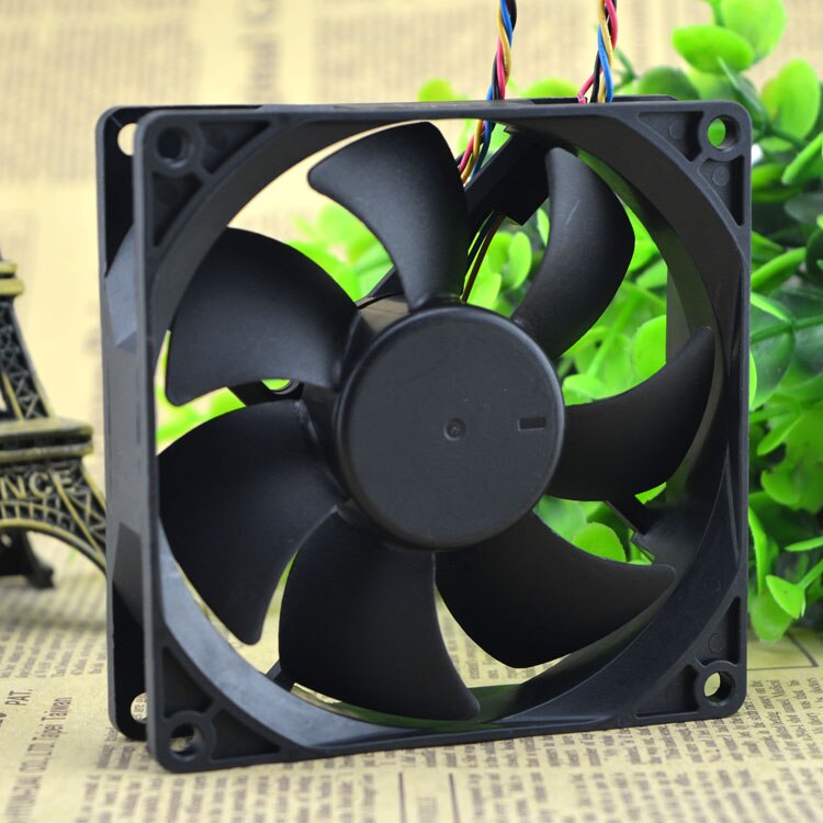 2pcs   AVC DS09225T12HP079 12V 0.41A 9025 4 four-wire PWM CPU Fan Thermostat  AVC