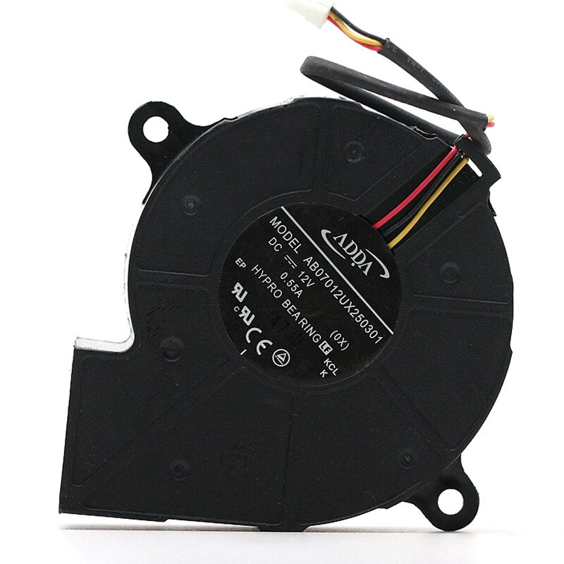 ADDA AB07012UX250301 DC12V Projectors Cooling Fans