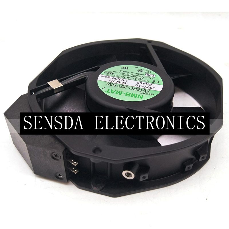3PCS /LOT     NMB 5915PC-20T-B30 200V 0.236A 172 * 150 * 38 Aluminum Frame AC Fan