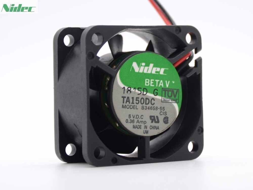 Nidec 4020 TA150DC B34658-55 DC 5V 0.36A  Cisco Switches Cooling Fan 40*40*20 Mm 40mm