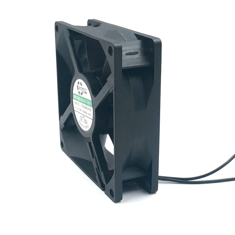 SXDOOL SXDE8025HB Brushless Aial Fan Motor Ec Fans 80*80*25mm 80mm Ac 110v 115V 220v 230V 50/60Hz 6W 3000RPM 36.5CFM Customized