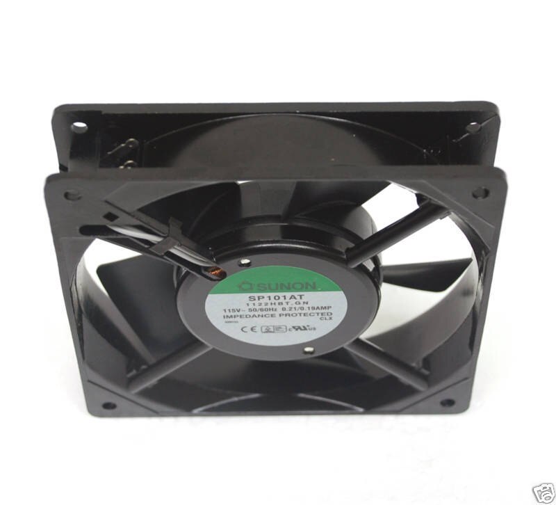 Sunon SP101AT 1122HBT AC Fan 12CM 12025 1225 120x120x25mm 115VAC 0 2A Cooling Fan Axial Fan