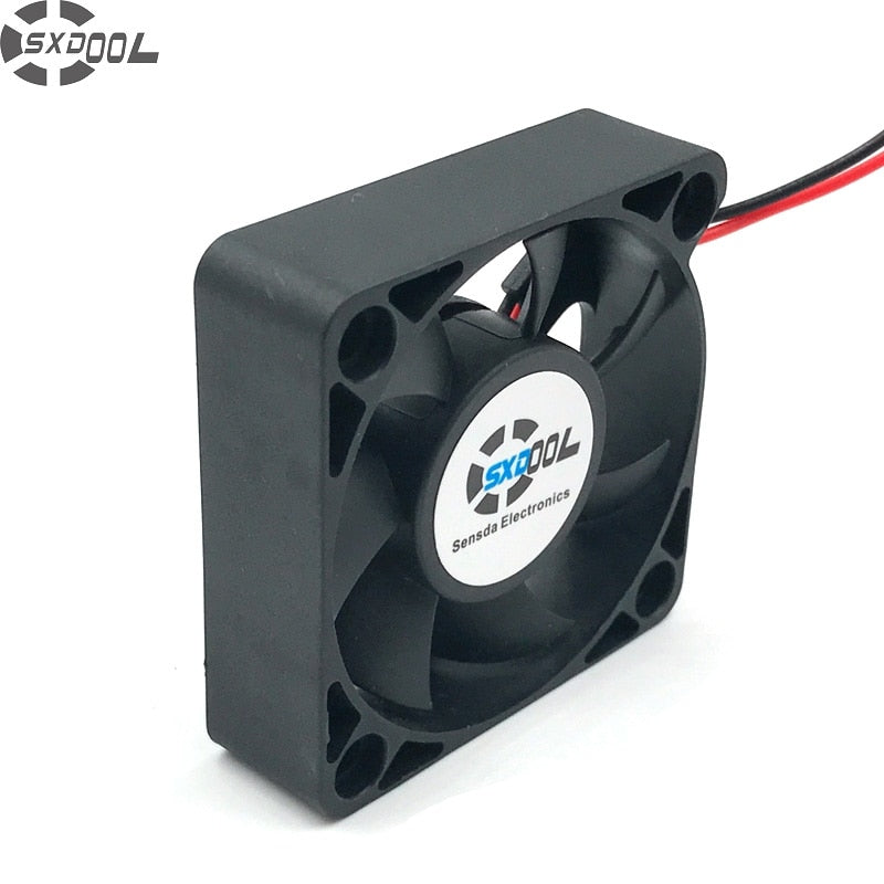 SXDOOL RDM5015S Server Square Fan 12V 0.14A 2wire 2pin Connector Sleeve Server Inverter Cooling Fan