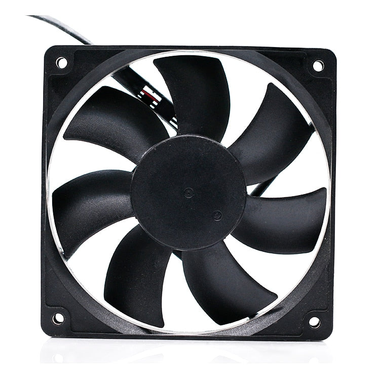 Adda AD1212HX-A70GL 12025 12V 0.44A Large Air Flow Two-Wire Power Supply Chassis Fan