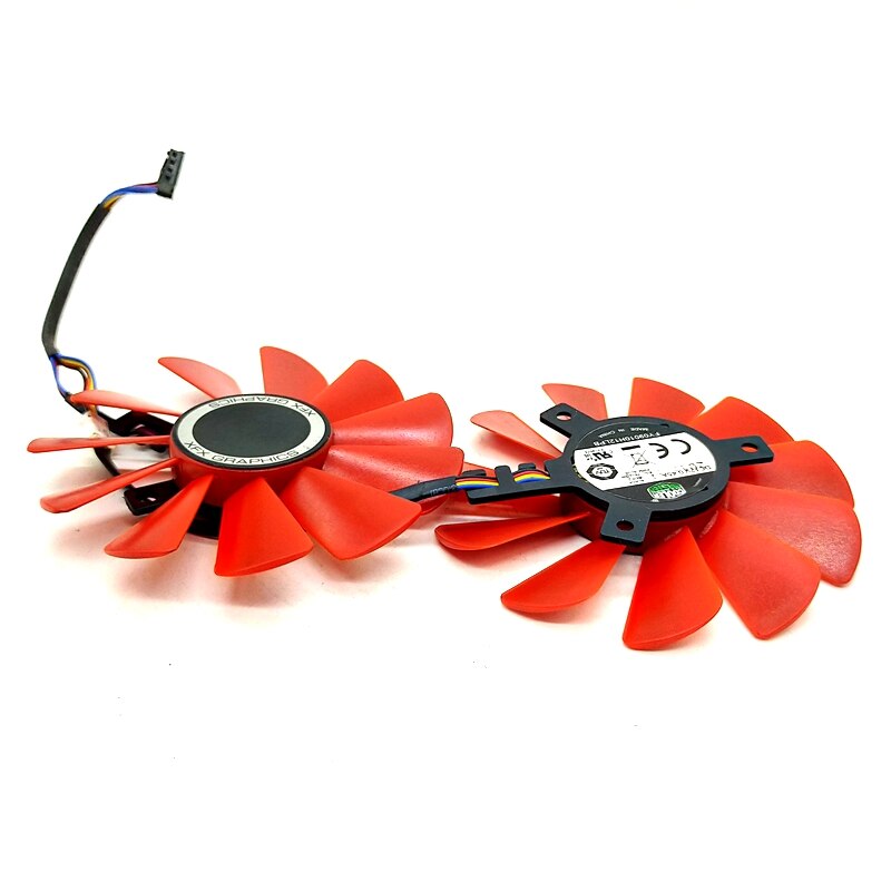 85MM FDC10H12S9-C FY09010H12LPB Cooler Fan Replace  HIS XFX RX 570 RS R9 285 390X RX580 Graphics Video Card Cooling DIY