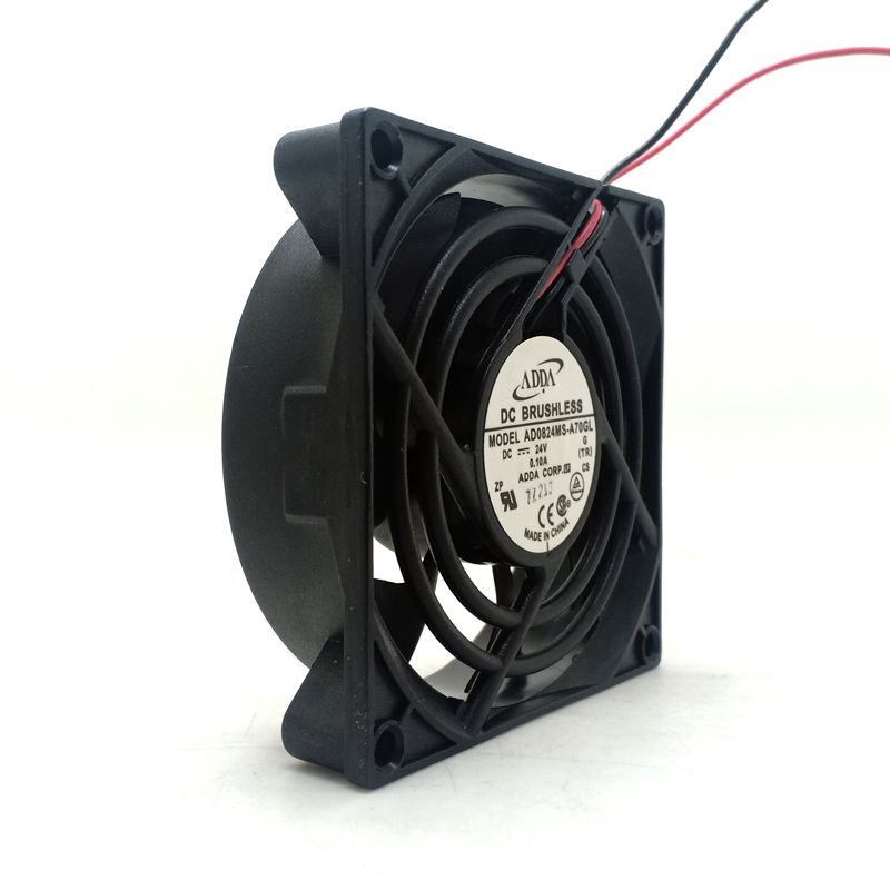 Adda 6025 24V AD0824MS-A70GL Two-Wire Converter Oil Anti-Leaf Suction Fan 6CM