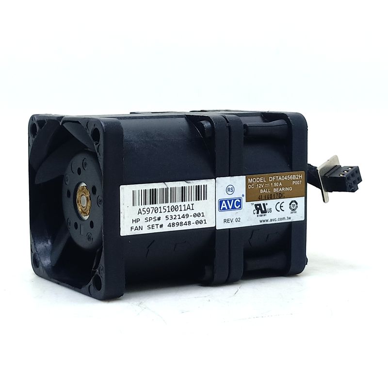4056 12V DFTA0456B2H Violence Server DC Cooling Fan 4CM Double Ball For AVC