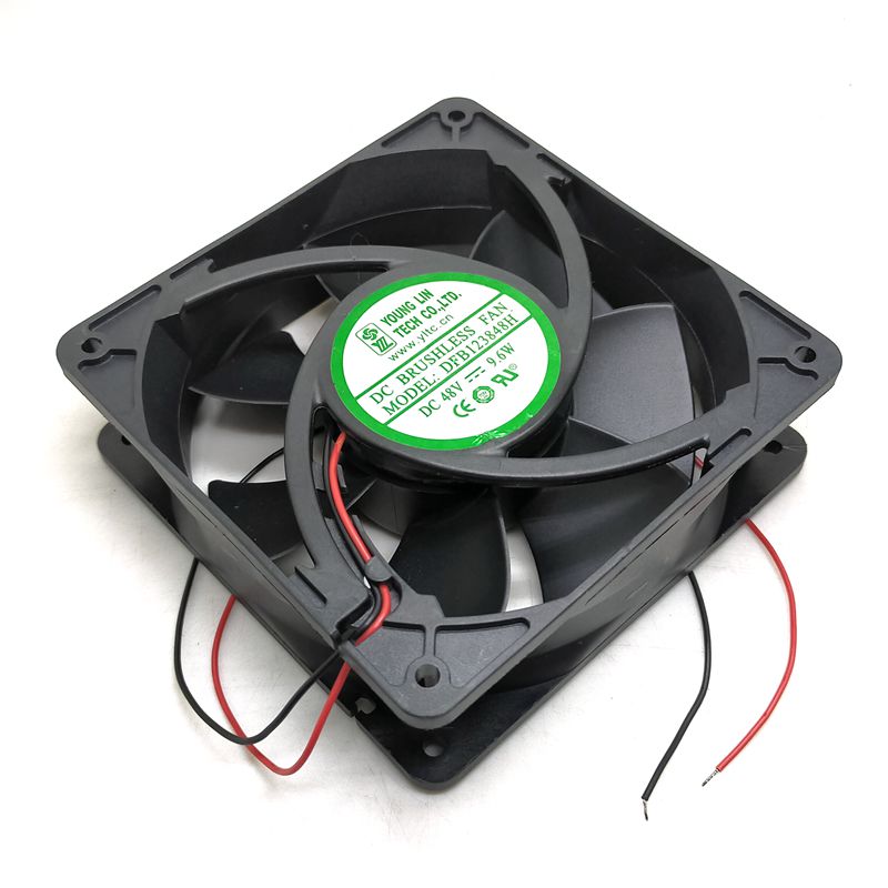 12038 48V Communication Device DC Cooling Fan 12CM DFB123848H 9.6W
