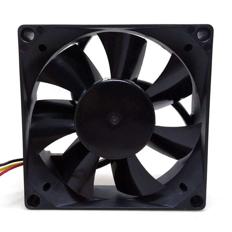 A8025-26RB-3AN-F1 DF0802512RFMN 12V 0.24A 3 Wires 3 Pins 8CM case fan
