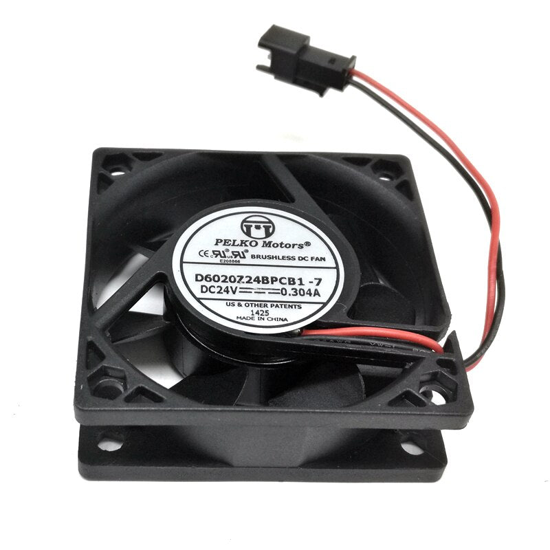 60mm Cooling Fan D6020z24bpcb1-7 6cm 6020 60X60X20mm Large Air Volume Fan 24V Industrial Computer Inverter Printer Fan