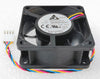 10pcs   Delta 6025 6cm Fan 4-wire Double Ball Speed Regulation Qfr0612dh 12V 1.10a Pwm Cooling Fan