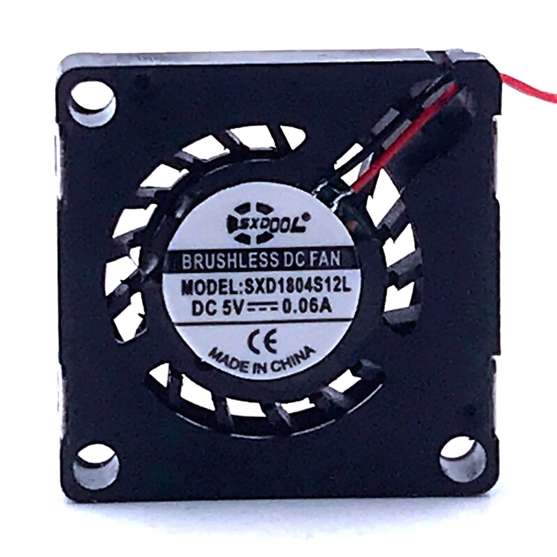 18x18x4mm Nano Fan Miniature Blower 5V PM2.5 Detector Chip Fan Drone Fan 12000rpm 40mA