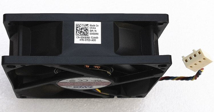 AVC 8025 8cm Fan Hydraulic 4-wire Speed Regulation Ds08025r12u P197 12V 0.70a  Dell P/N 0KXRX : A00