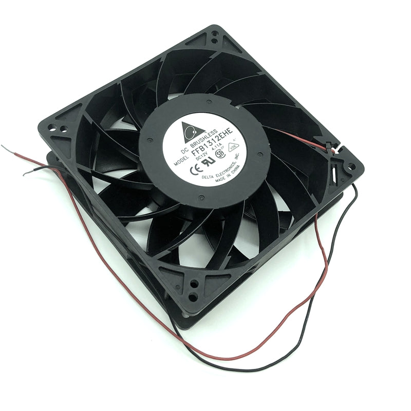 Delta 12738 12V Two-wire Violence Speed Cooling Wind Fan 12.7CM FFB1312EHE 4.11A