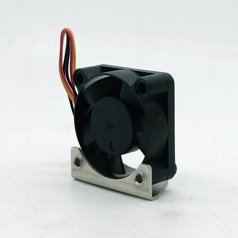 3010 12V 3-Wire Set-Top Box Silent Cooling Equipment Fan 3cm Dfs301012l with Iron Sheet