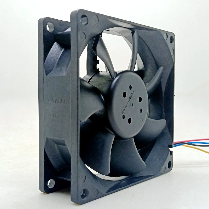 Delta 8025 12V QFR0812UH Computer Server CPU PWM Temperature Controlled Fan 8cm