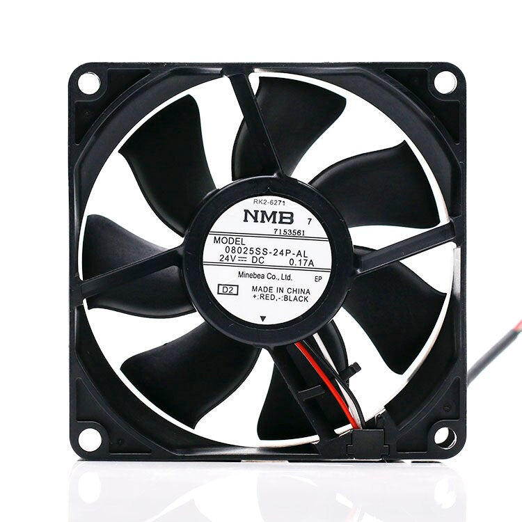 NMB-MAT7 08025SS-24P-Al 8025 24V 0.17A 8CM Three-Wire Converter Cooling Fan