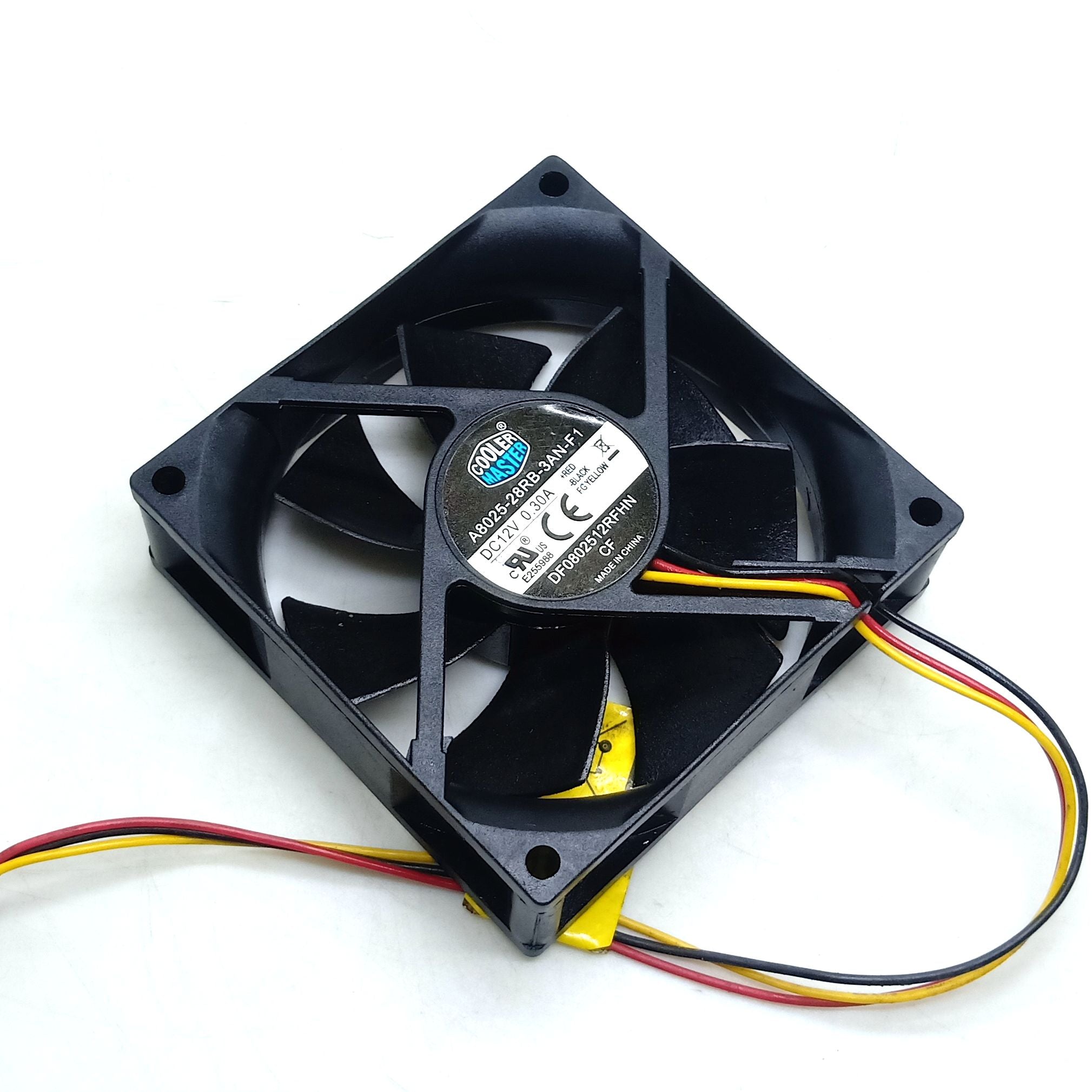A8025-28RB-3AN-F1 8025 12V 3-wire Double Ball Power Supply Cases Fan 8CM Ultra-quiet