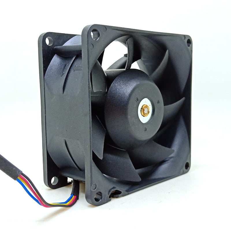 AB8038V12  8038 fan 80*38mm DC 12V 8cm 4-wire 3.5A powerful violent cooling fan