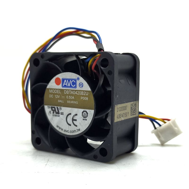 4020 12V 4-Wire PWM Speed Control Max Airflow Rate Cooling Equipment Fan Dbta0420b2u 4cm Switch fan