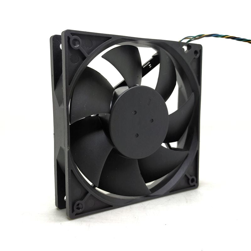 DS12025B12EP004 12025 12V 4-Pin PWM Temperature Control Cooling Fan 12CM CPU Server Silent Fan