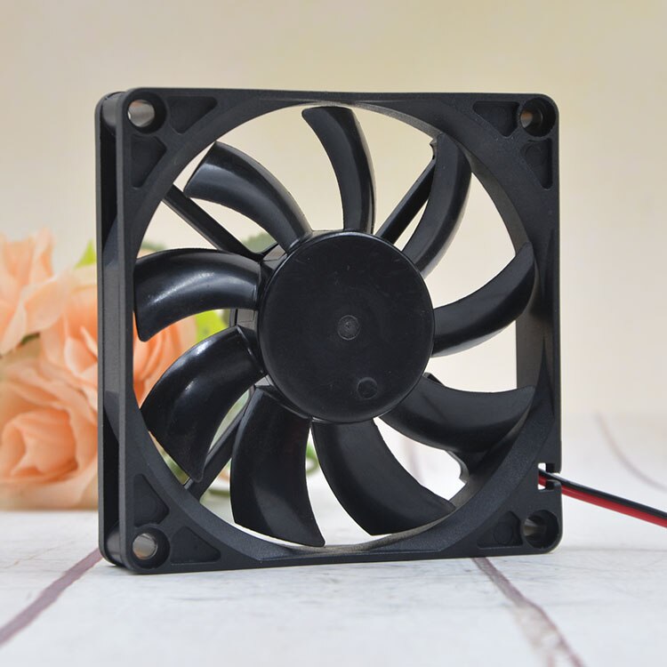 1pcs  COFAN Ultra-thin Chassis Large Air Volume Fan F-8015H12BII 12V 0.35A 8cm Cooling Fan Cooler Accessories