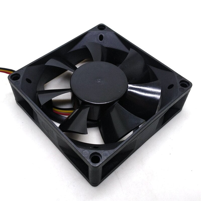 A8025-26RB-3AN-F1 DF0802512RFMN 12V 0.24A 3 Wires 3 Pins 8CM case fan
