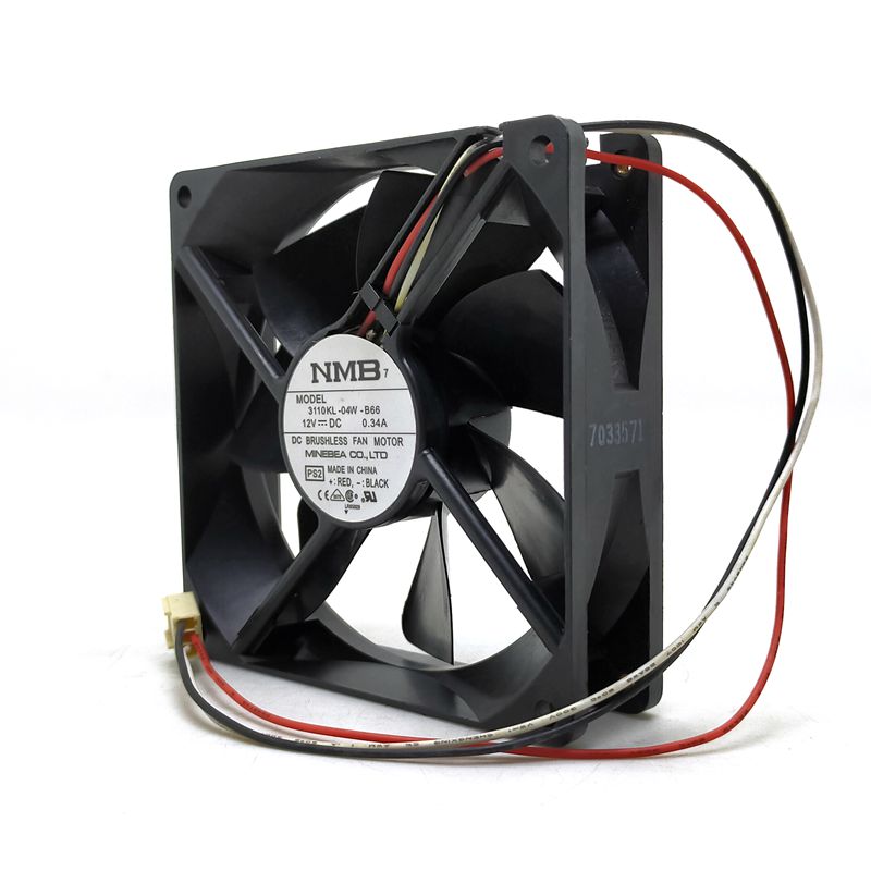80mm fan 3110kl-04w-b66  NMB fan 8025 12V 0.34A dual Ball Fan 8cm Mute cooling fan