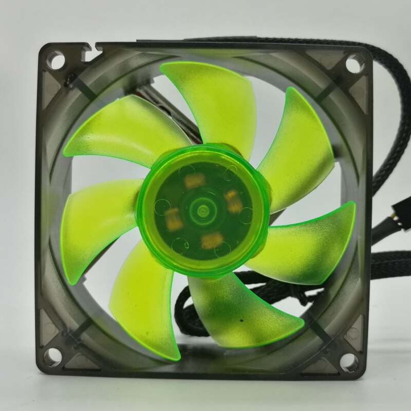 8025 Computer Fan 12V fx08-3000 Computer CPU Case Power Fan 8cm Ultra Quiet High Speed 3000 Rpm