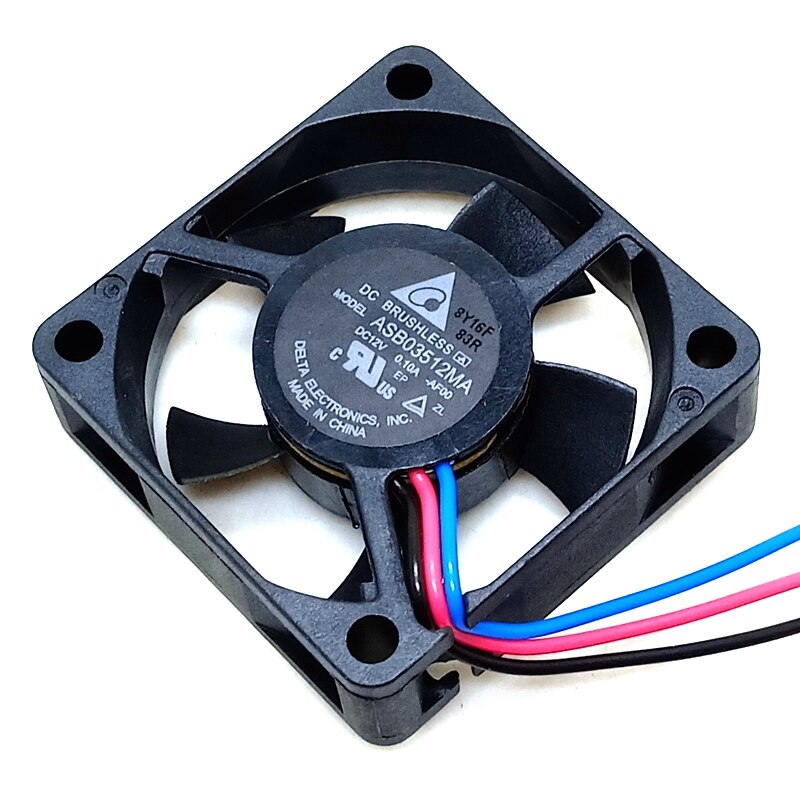 2pcs  Delta 3510 Mute Fan Asb03512ma 12V 3.5cm 35mm 35X35X10mm Notebook Set Top Box Cooling Fan