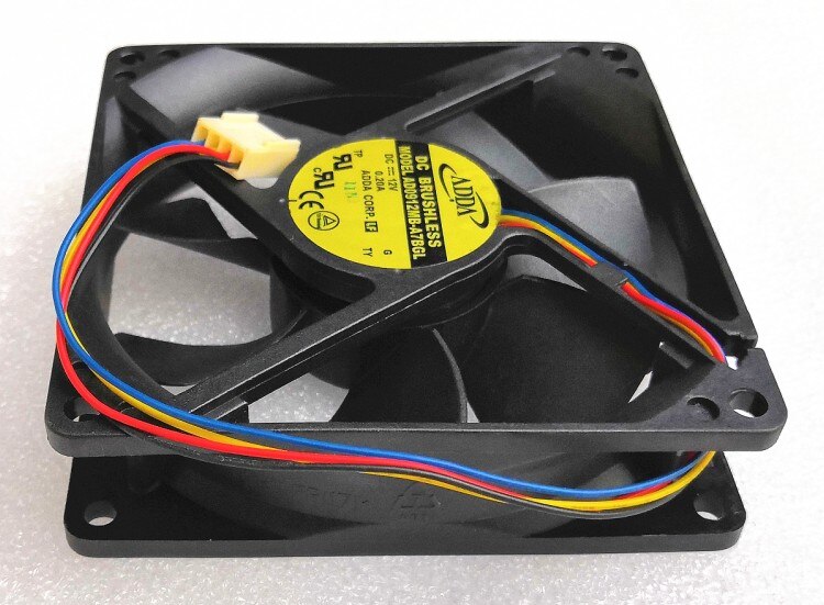 ADDA 9225 9cm Fan AD0912MB-A7BGL 0.20a Double Ball 4-wire Temperature Control Mute