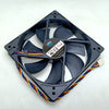 10pcs Pwm Cooling Fan 120mm 12025 12V Dual Ball Mute Fan DF1202512B2LN 12cm PWM Temperature Controlled Fan