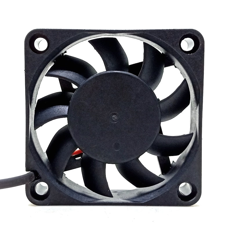 6015 12V dual Ball Fan 6cm Computer Cabinet Power Supply Fan Electric Vehicle Charger Fan