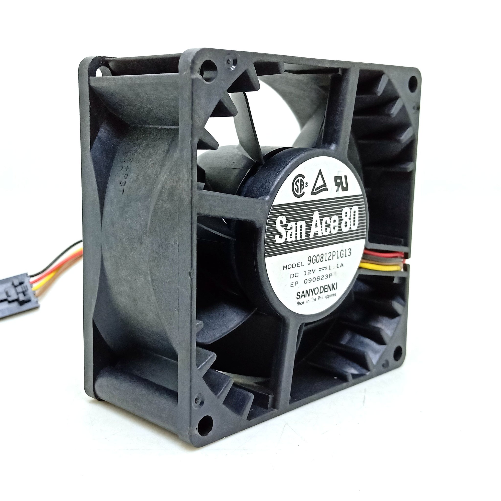 9G0812P1G13 80mm SANYO 12V 1.1A 8038 80mm 8CM 4PIN PWM cooling fan
