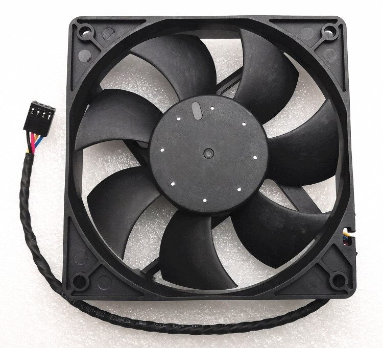 AVC 12025 12cm Fan Double Ball 4-wire Data125b2g 12V 1.02a 7m05f Pwm Cooling Fan