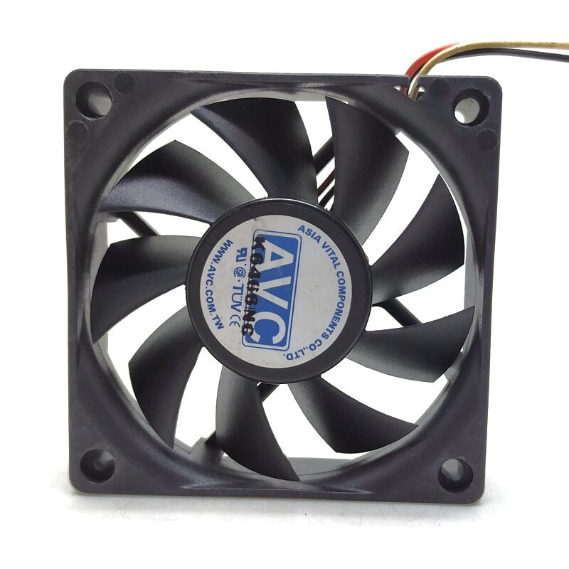 AVC 7020 Da07020r12u 12v3 Line Large Air Volume Speed Measuring Computer Case Power Supply CPU Cooling Fan