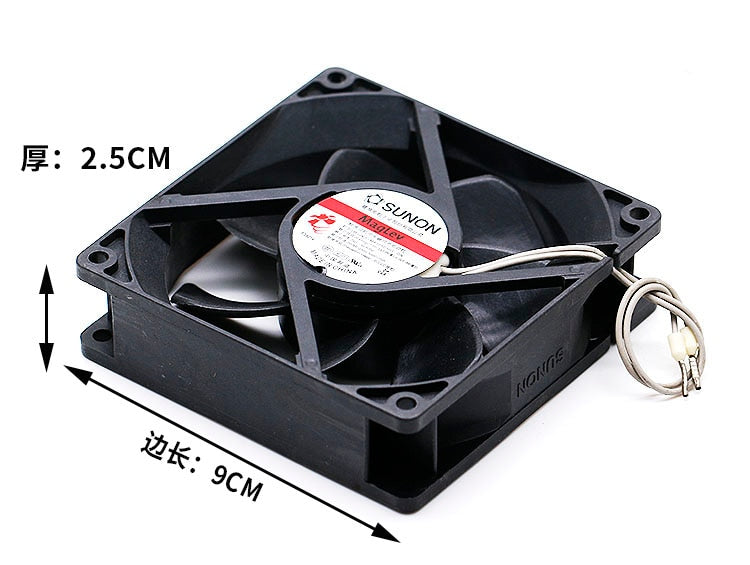 Sunon MA1092-HVL GN 9225 9cm 115V 3.6W AC axial flow cabinet fan