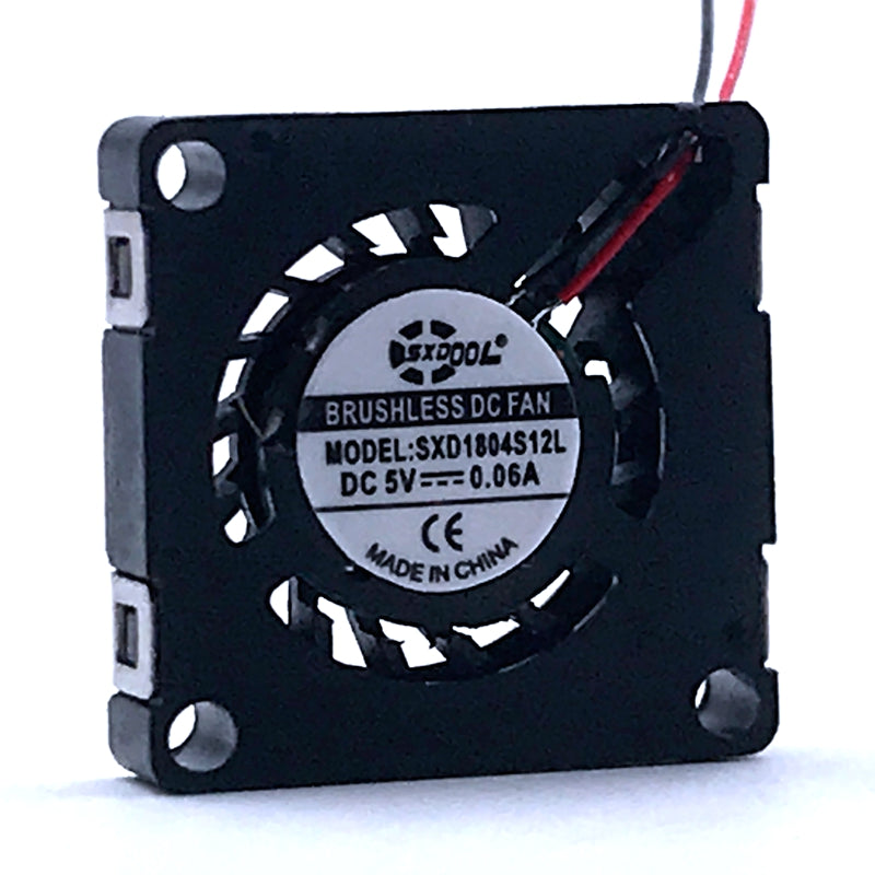 18x18x4mm Nano Fan Miniature Blower 5V PM2.5 Detector Chip Fan Drone Fan 12000rpm 40mA