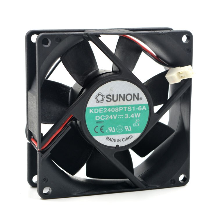 KD2408PTB1-6A KD2408PTS1-6A DC 24V 3.4W 8025 80*80*25mm 4900RPM Computer Blower Cooling Fan